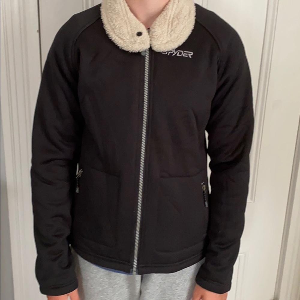 Woman’s fleece lined jacket